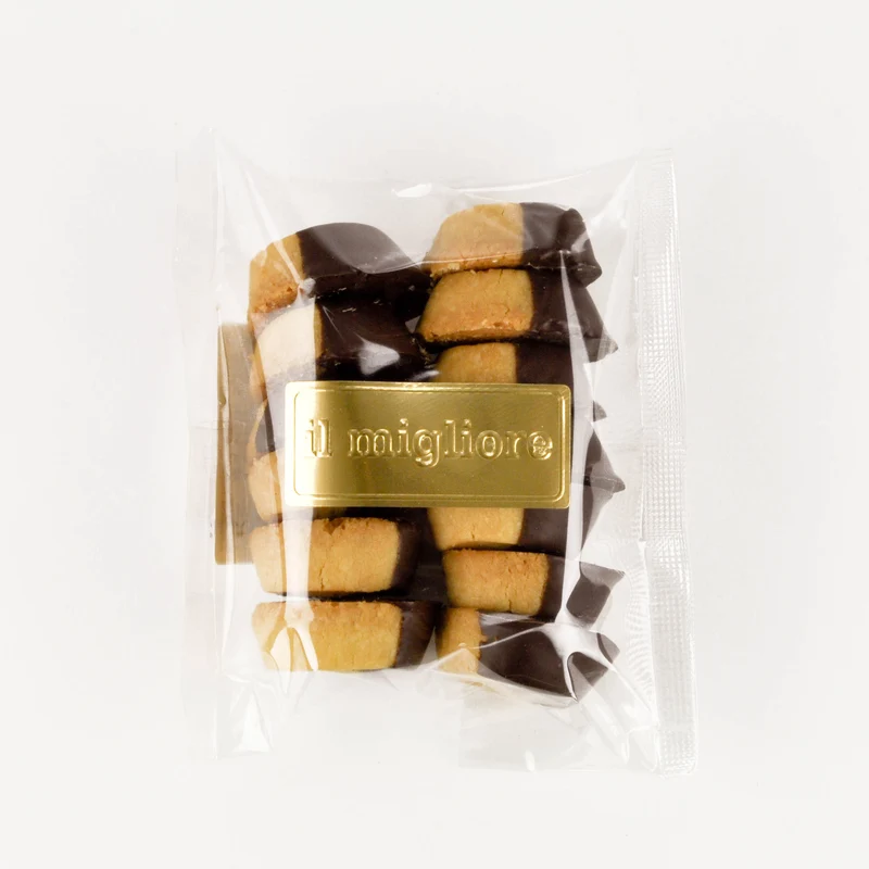Chocolate Shortbread Buttons