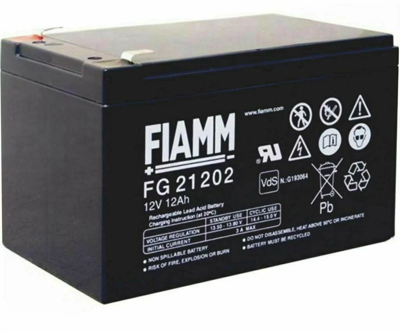 Batteria al Piombo Fiamm 12V 12Ah 151x98x95 mm – FG21202