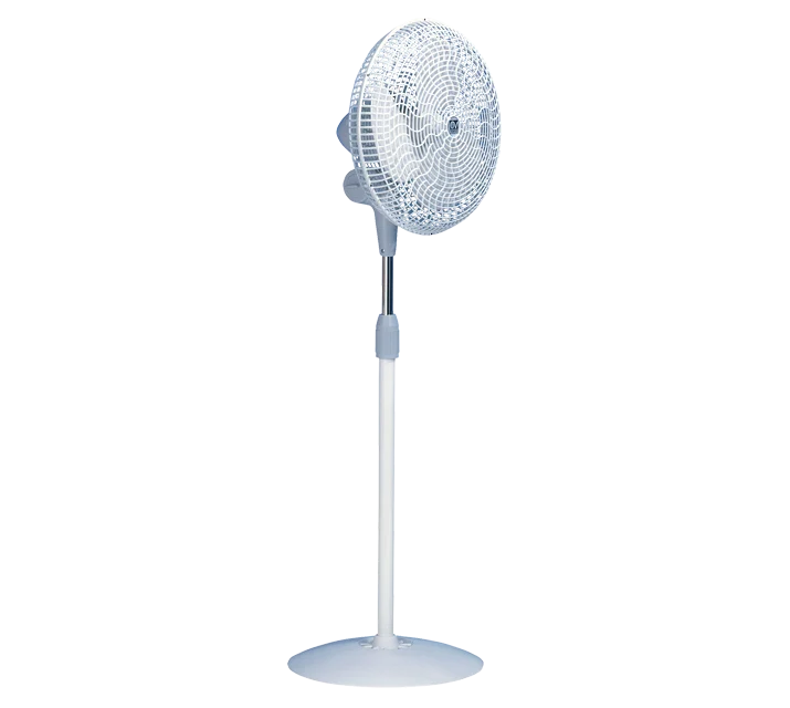 Ventilatore Oscillante da Colonna Vortice Gordon C40/16" Bianco/Nero