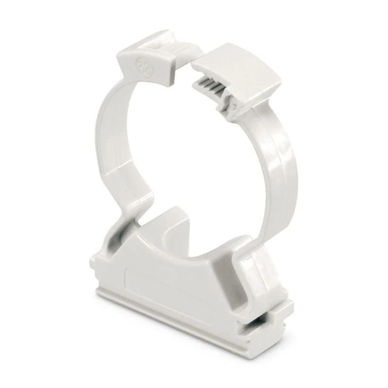 Clips a Collare per Tubo Scame D16/20/25/32/40 mm Grigie