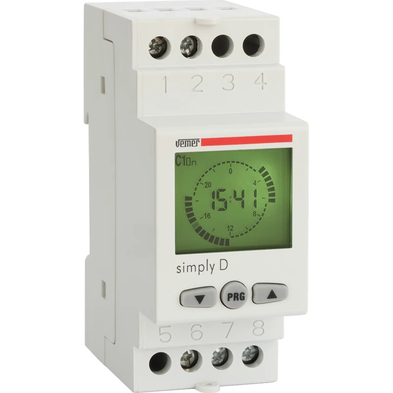 Interruttore Orario Vemer Simply W con Programmazione Settimanale – VE513800