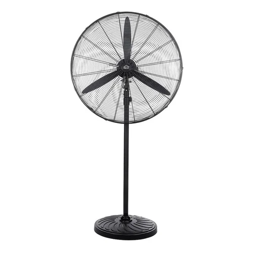 Ventilatore a Piantana in Metallo DCG VE1960 Ø66cm 130W Nero