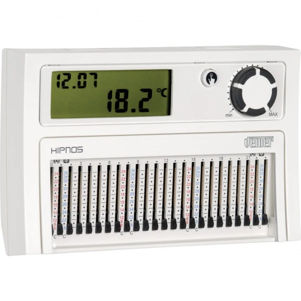 Cronotermostato Vemer Hipnos a Batteria da Parete – VE013900