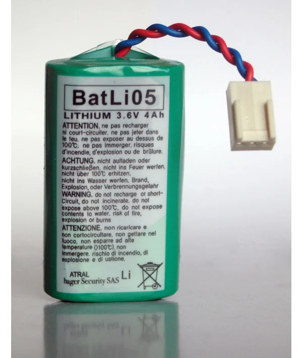 Batteria al Litio Hager-Logisty 3,6V 4Ah – BATLI05