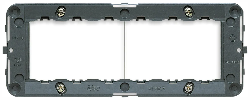 Supporto Vimar Idea 6 Moduli Grigio – 16716