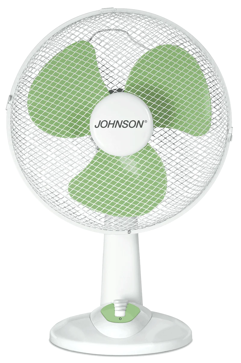 Ventilatore da Tavolo Johnson Base34 35W Ø34cm Bianco