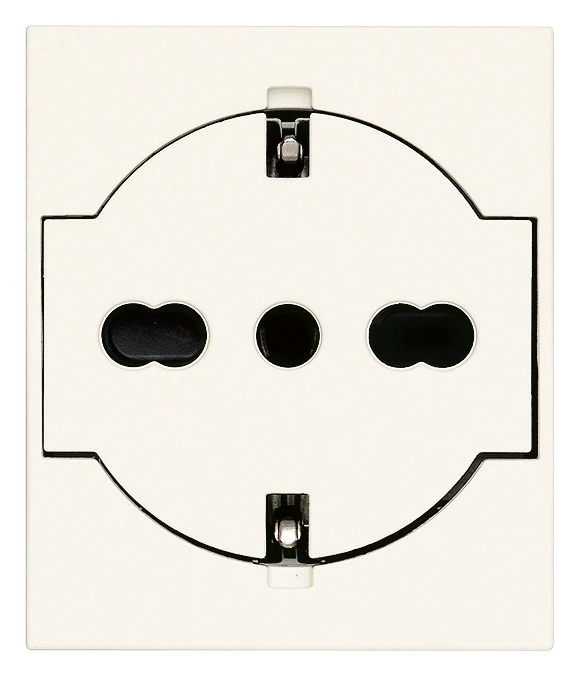 Presa Universale Standard P40 a Filo Vimar Linea 2P+T 16A 2 Moduli