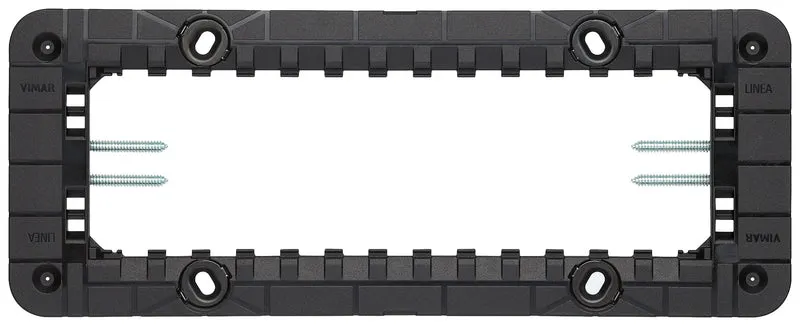 Supporto 7 Moduli Vimar Linea con Viti – 30617