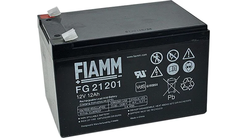Batteria al Piombo Fiamm 12V 12Ah Faston 4.8 151x98x95 mm – FG21201