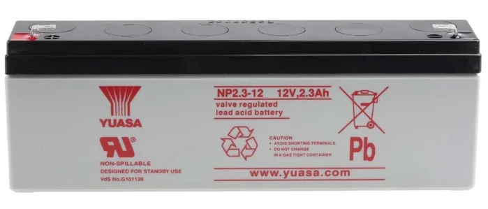 Batteria al Piombo Sigillata Yuasa NP 12V 2,3Ah – NP2.3-12
