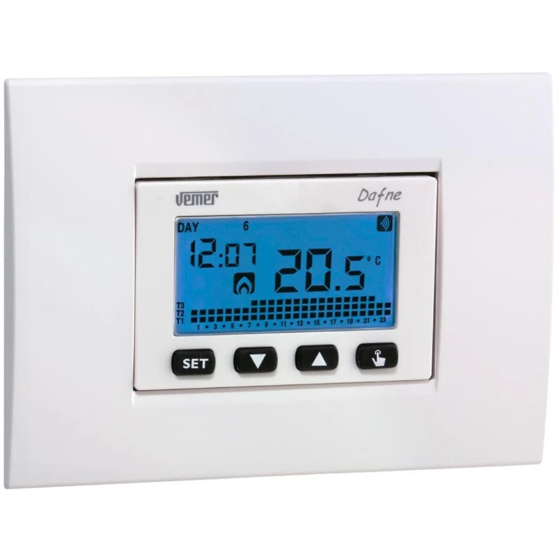 Cronotermostato Wi-Fi Vemer Dafne da Incasso – VE792200