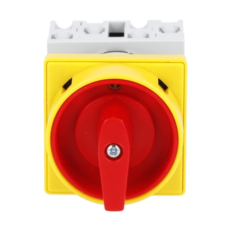 Commutatore a Camme Lovato GX Interruttore 4P 16A Maniglia Giallo/Rossa 48x48 – GX1692U25