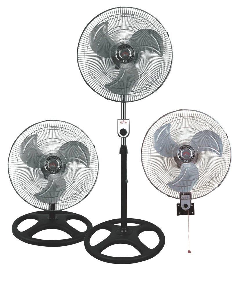 Ventilatore 3 in 1 DCG VE1695 da Colonna, Tavolo o Muro