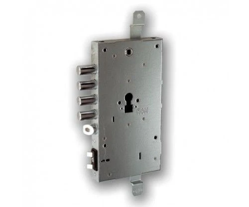 serratura elettronica motorizzata per porte blindate 'x1r smart' iseo e63 - scatola 136x262 mm