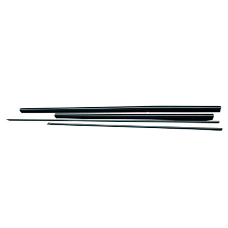 aste e coperture per antipanico art. 941 iseo per porte h max 2400 mm - col. nero