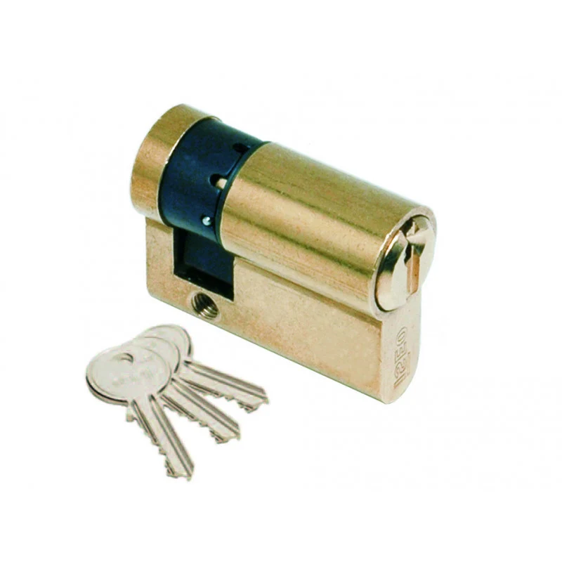 cilindro monoprofilo ottone 'f5' iseo 40 mm (25+10+5)