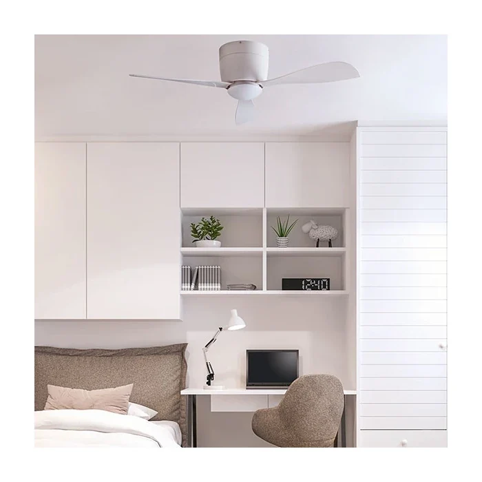 Ventilatore da Soffitto LEDS-C4 Bora Ø98,8cm con Luce LED 18W Motore DC – 30-7973-14-F9