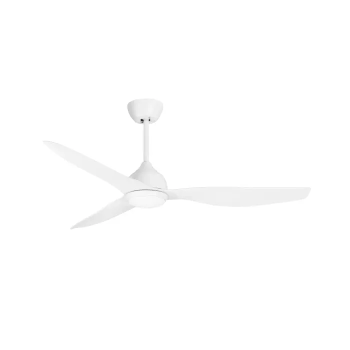 Ventilatore da Soffitto LEDS-C4 PAM Ø132cm con Luce LED 20W Motore DC – VE-0091-BLA