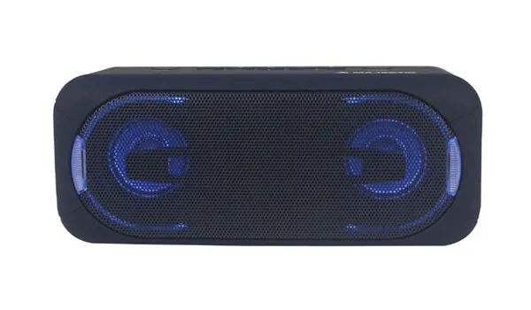 New Majestic DJPB-55 AX Altoparlante portatile stereo Nero, Blu 22 W