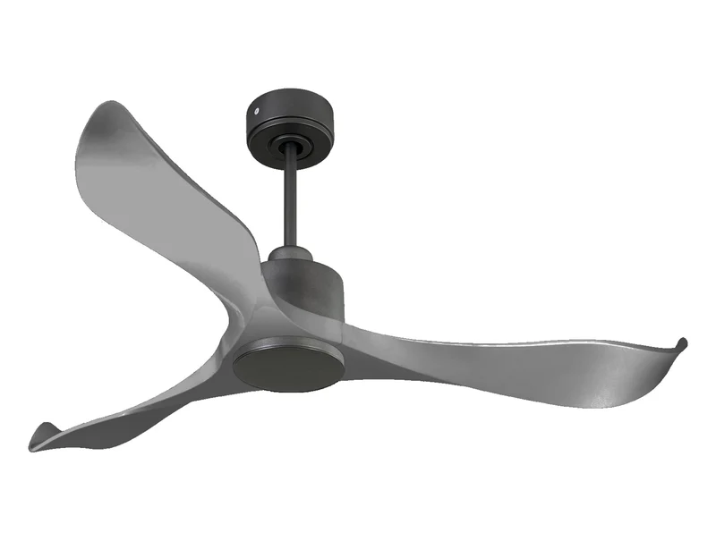 Ventilatore da soffitto Reversibile Termostato Wifi Motore CC Tetti inclinati Telecomando Hypersilence Memoria Shopify Vendible (AUTOMATICO)