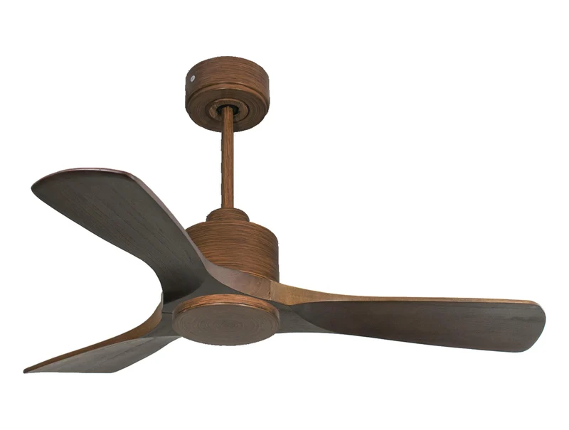 Ventilatore da soffitto Reversibile Termostato Wifi Motore CC Tetti inclinati Telecomando Hypersilence Memoria