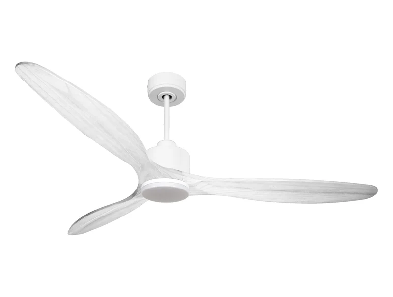 Ventilatore da soffitto Reversibile Termostato Dimmabile Wifi Motore CC Tetti inclinati Telecomando Luce a tre toni Hypersilence Memoria Shopify Vendible (AUTOMATICO)