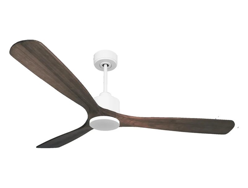 Ventilatore da soffitto Reversibile Termostato Wifi Motore CC Tetti inclinati Telecomando Memoria