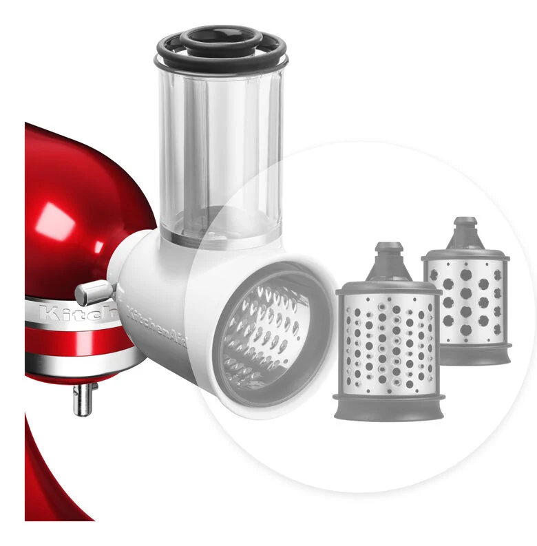 KitchenAid 5KSMEMVSC Set 3 cilindri di lame aggiuntivi per l'accessorio affettaverdure e grattugia 5KSMVSA