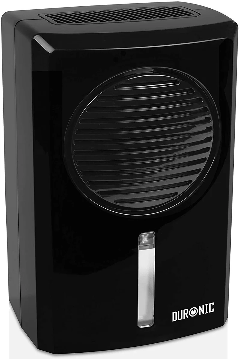 Duronic DH05 Deumidificatore daria elettrico silenzioso e portatile serbatoio 500ml capacità giornaliera 250ml con auto-spegnimento per umidità, muffa e purificare laria / ideale per camera da letto, ripostiglio, armadio