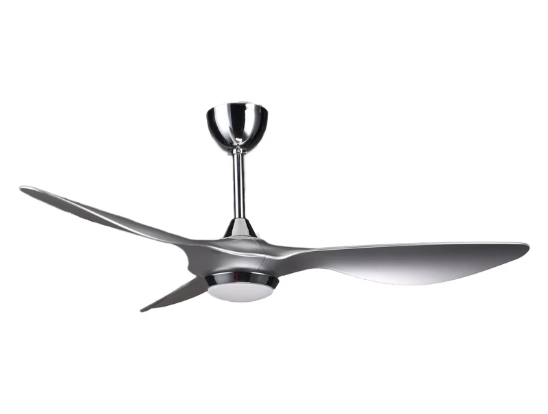 Ventilatore da soffitto ø132 cm con LED e Wifi Reversibile Hypersilence