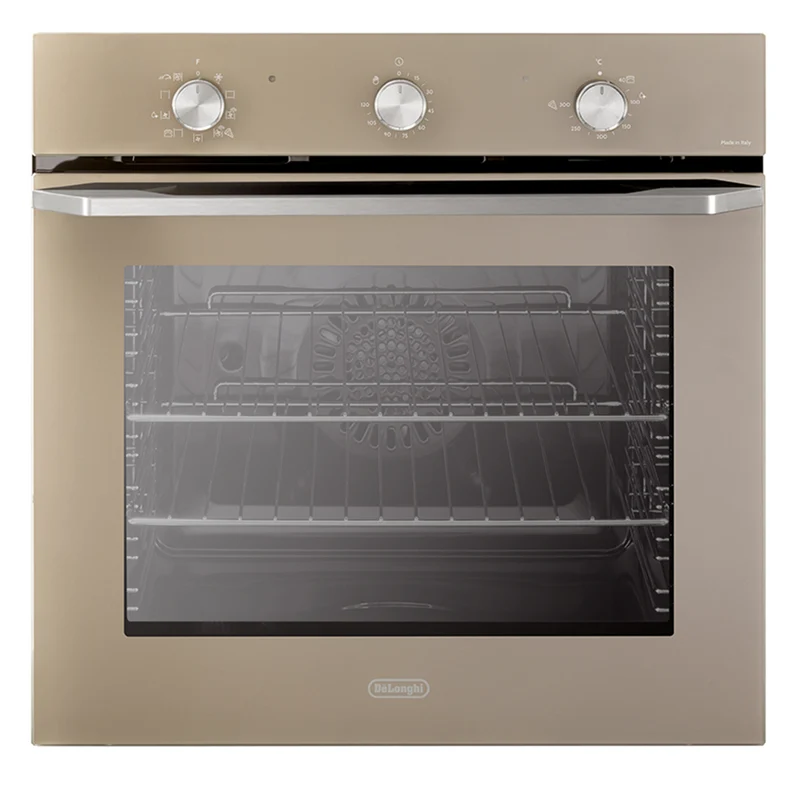 De Longhi forno da incasso multifunzione ventilato 60 cm 74 litri tortora NSM7TLPPP