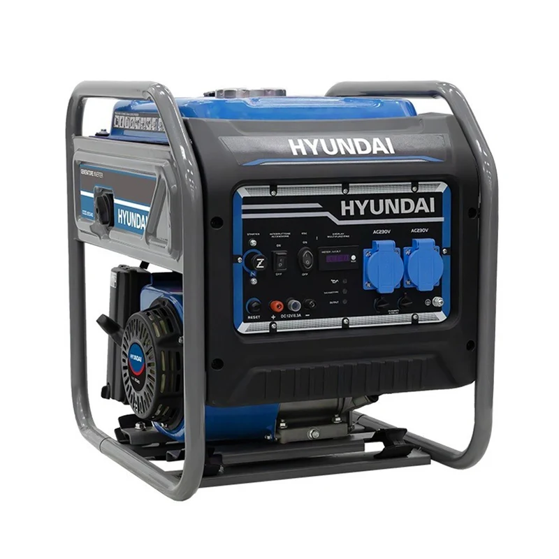 Generatore di corrente inverter aperto 3 kW a benzina Hyundai 65340