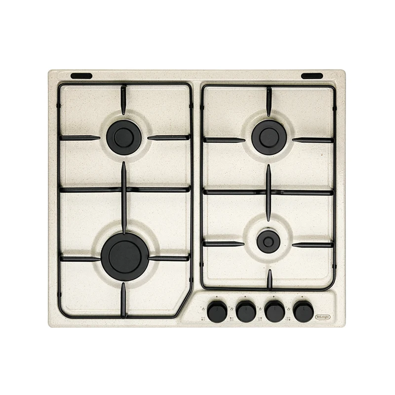 Piano cottura a gas 4 fuochi 60 cm avena De Longhi FFS 46 ASV