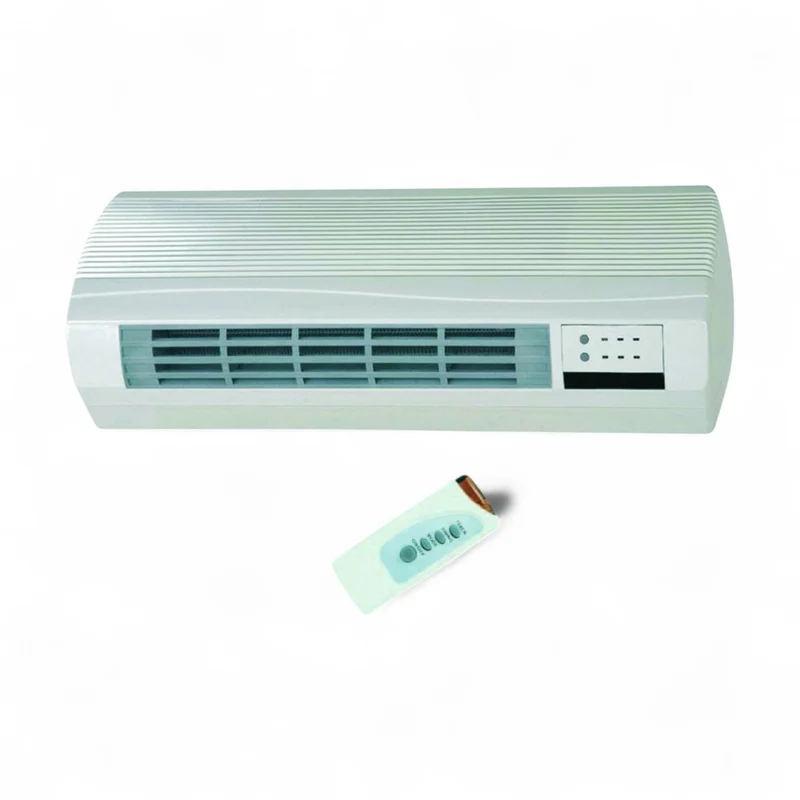 Termoventilatore a parete 2000W con timer e telecomando 50x19xH11 cm