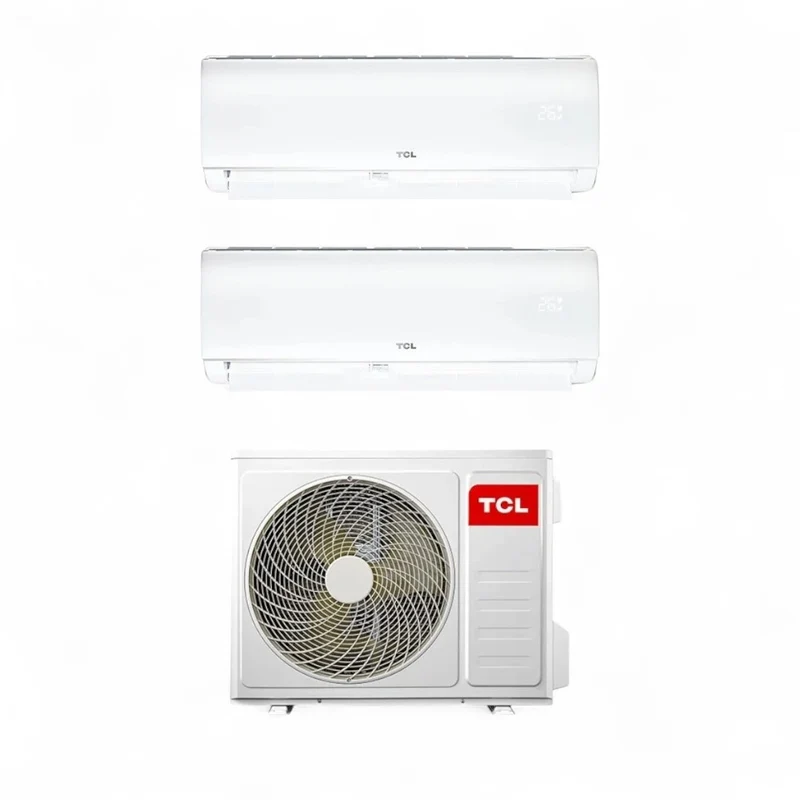 Condizionatore climatizzatore 2 split + motore 18.000 BTU A++ con controllo IoT WiFi XA41