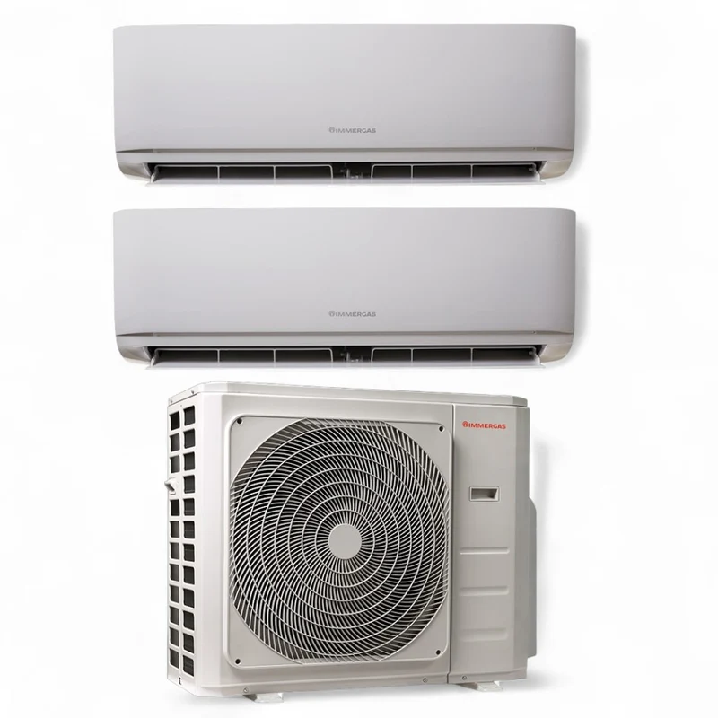 Condizionatore climatizzatore 2 split + motore 18.000 BTU A++ con tecnologia inverter Thor garanzia 24 mesi
