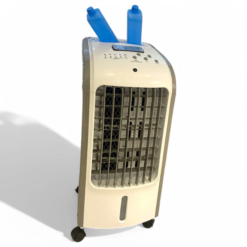 Ventilatore rinfrescatore ecologico 80W 3 velocità con display LED 4 lt. 24,7x27xH58 cm