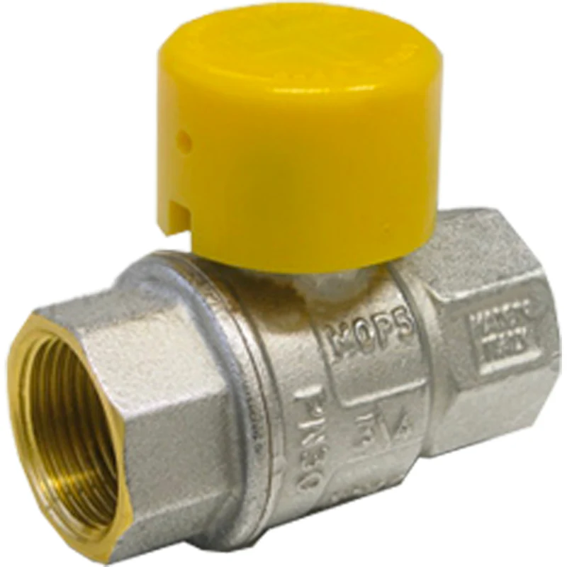 Valvola A Sfera Gas F/F Con Cappuccio Piombabile Tiemme 1"1/4 Mop5