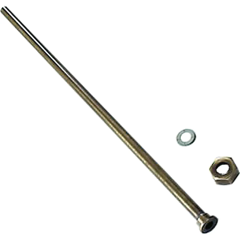 Tubo Liscio Per Monocomando Con Calotta Bronzato Cm 40 Con Dado 1/2