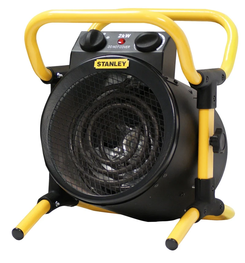 Generatore riscaldatore aria calda elettrico Turbo Stanley con presa industriale 3300W