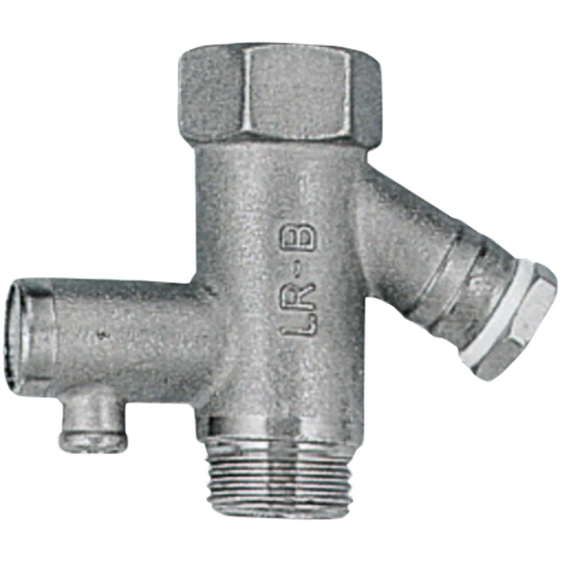 Valvola Plurima Per Scaldabagno Per Svuotamento Rapido 1/2" Mf