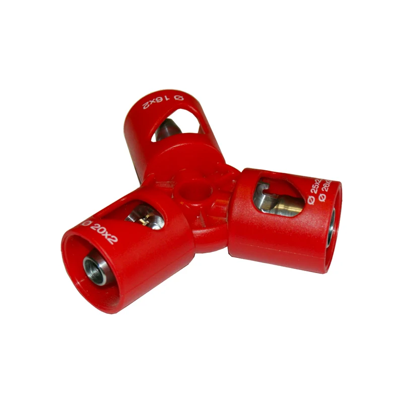 Sbavatore Calibratore Triplo Per Tubo Multistrato Ø16X2 - Ø20X2 - Ø26X3