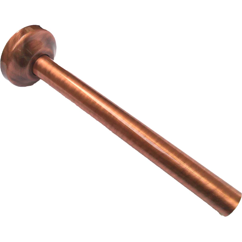 Tubo Diritto Per Vaso Bronzato Ø 30 - 250 Mm