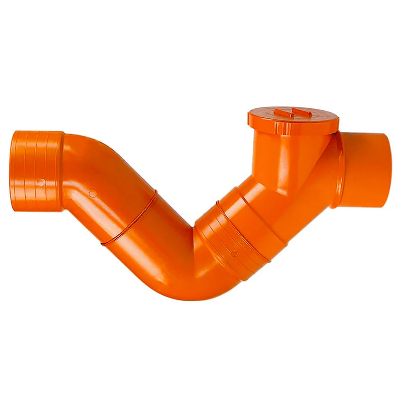 Sifone Firenze 1 Tappo In Pvc Arancio Ø 50