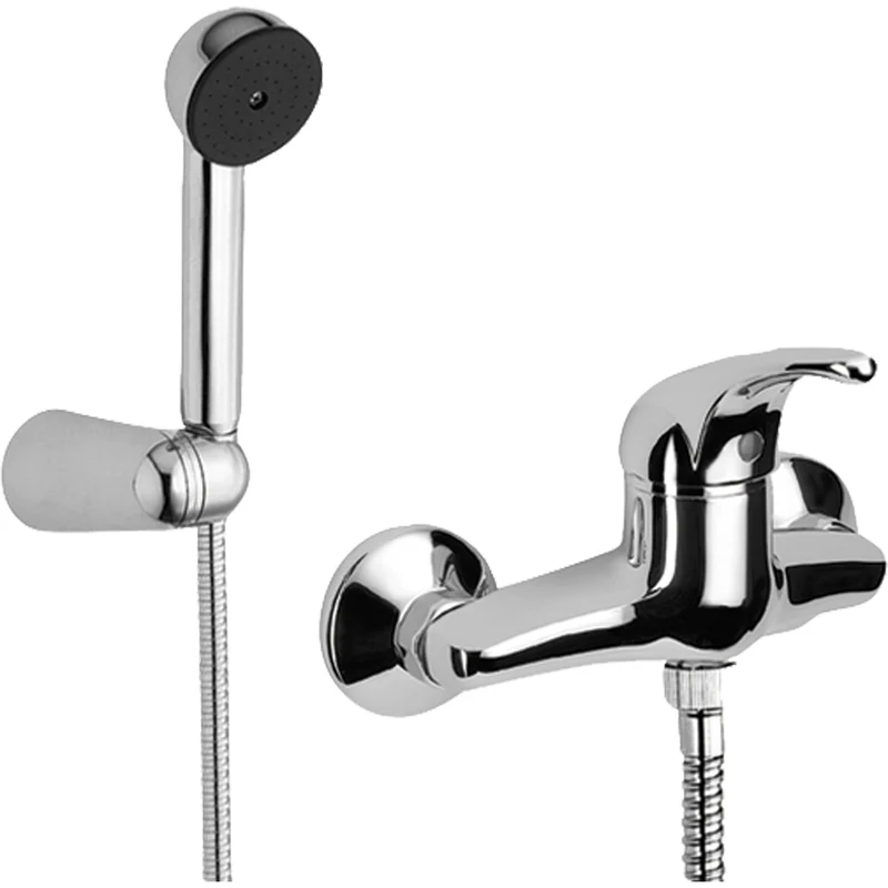 Set Miscelatore Doccia Esterno 'Prima' Supporto Duplex