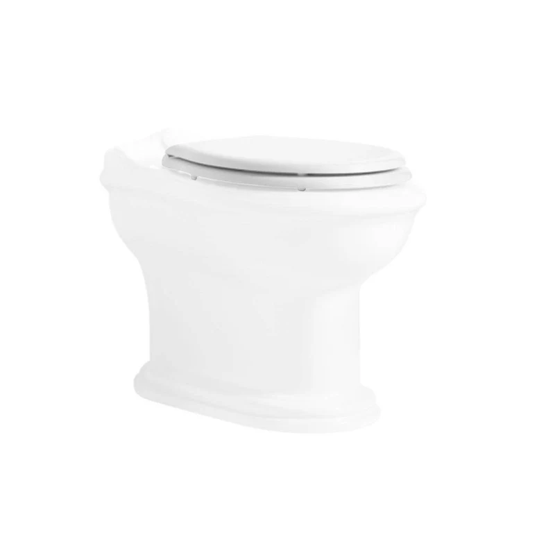 Sedile Colato Giunone Bianco - Chiusura Normale