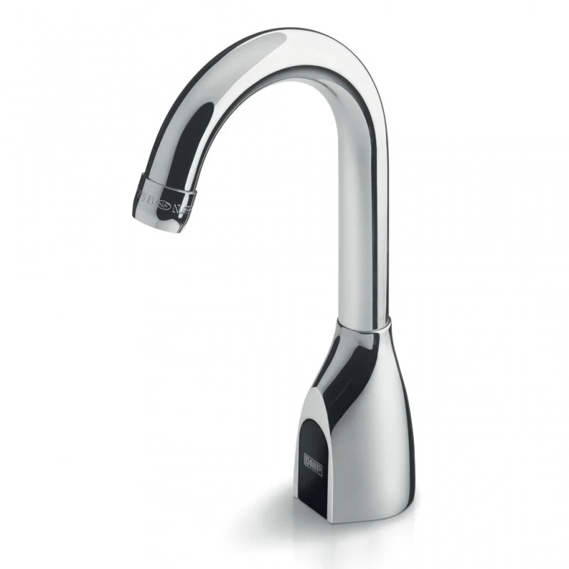 Rubinetto A Fotocellula Per Lavabo Canna Alta "Billo" Batteria 6V