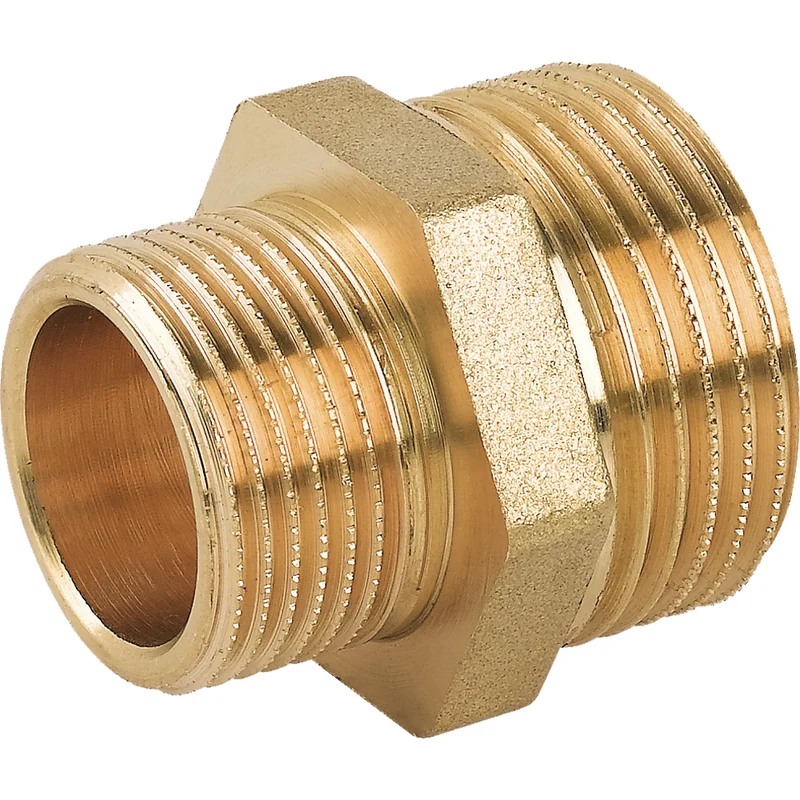 Niples Ridotto Mm Ottone Giallo 2"1/2X2"