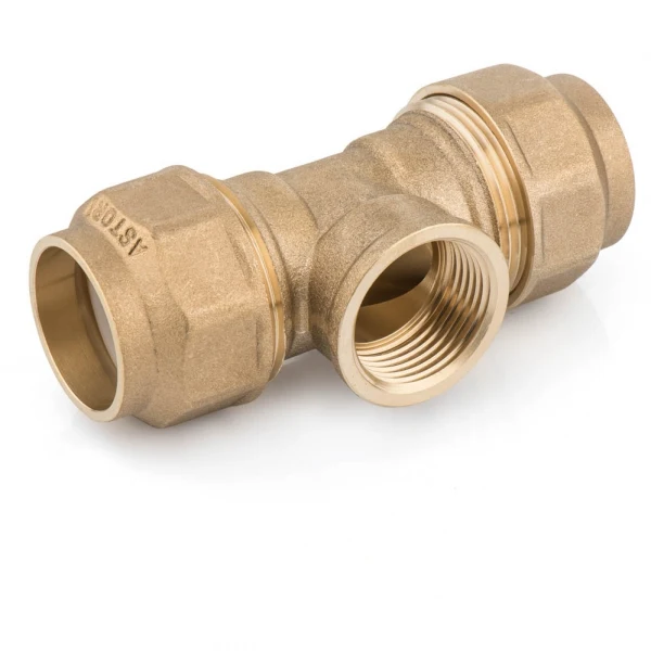 Raccordo A Tee Femmina Anello Resina 63 X 2" X 63