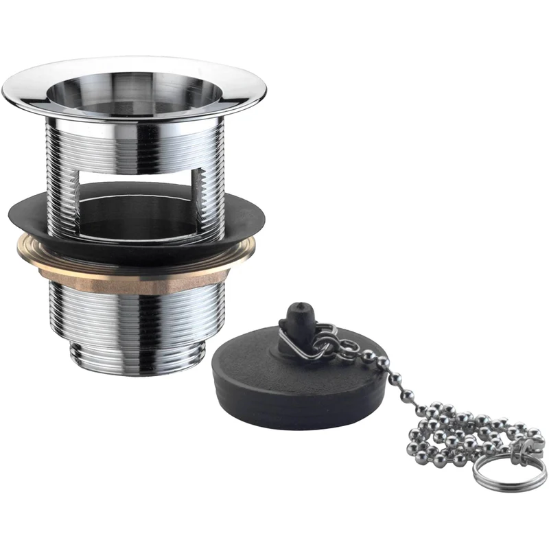 Pilettone In Ottone Cromato Ctp 1"1/4 Ø 80